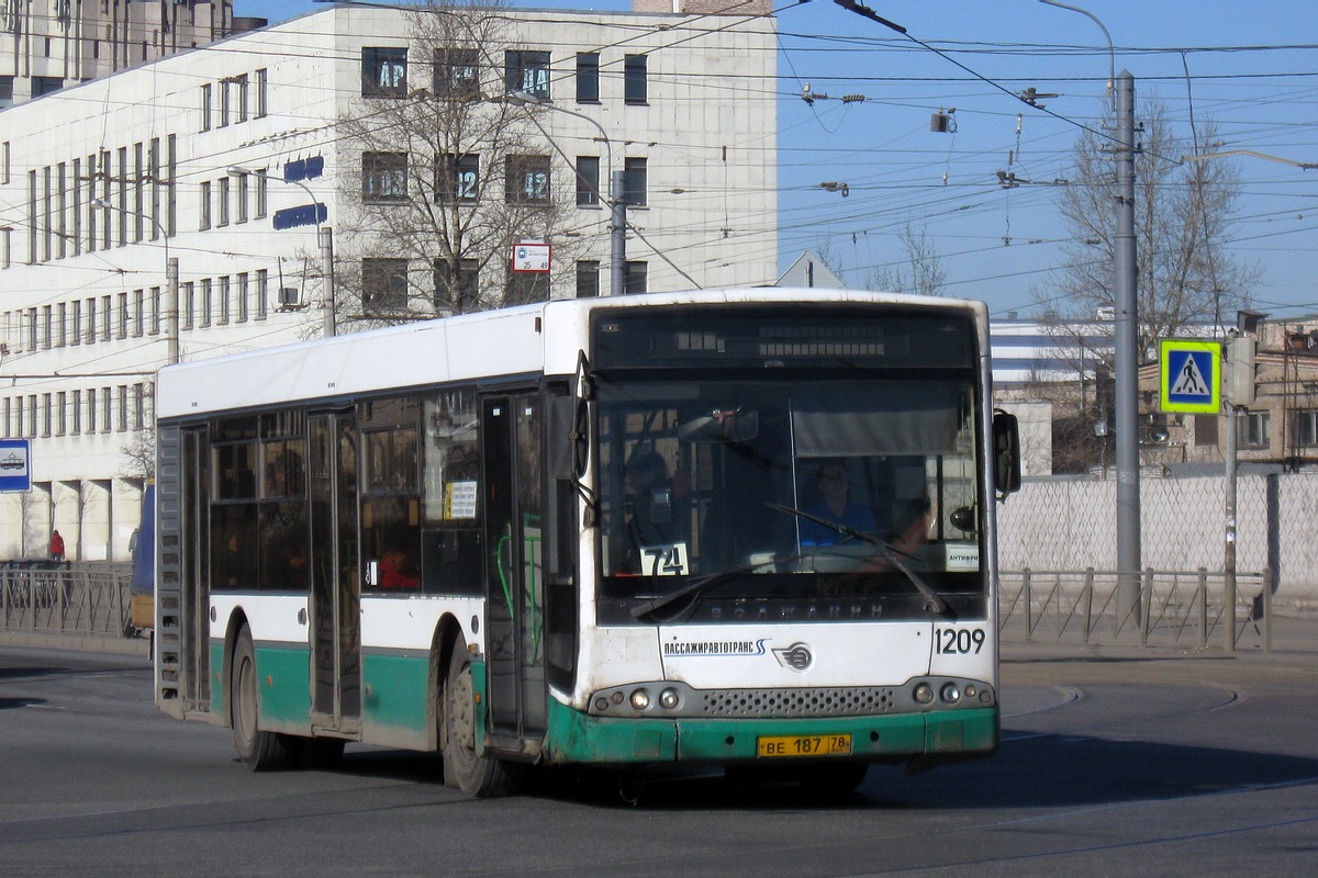 Санкт-Петербург, Волжанин-5270-20-06 "СитиРитм-12" № 1209