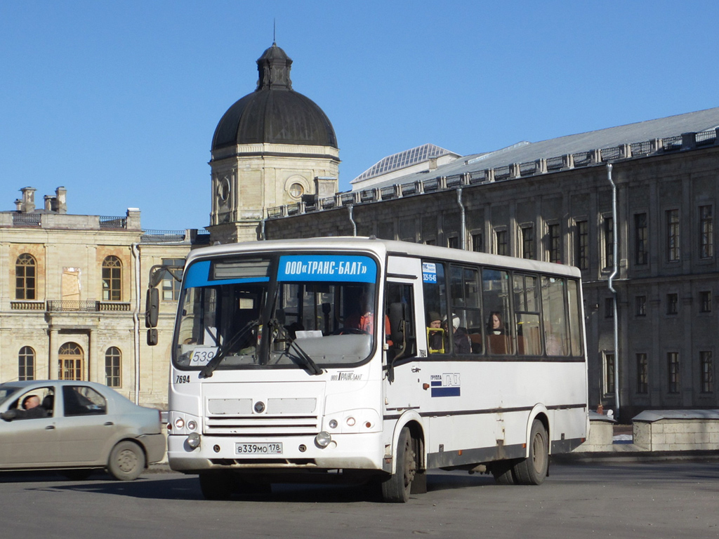 Ленинградская область, ПАЗ-320412-05 № 7694