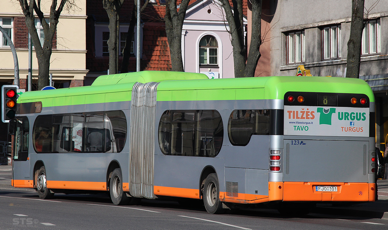 Lietuva, Mercedes-Benz O530G Irvine Citaro G CNG № 123