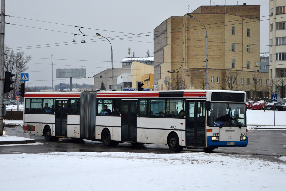 Литва, Mercedes-Benz O405G № 4001