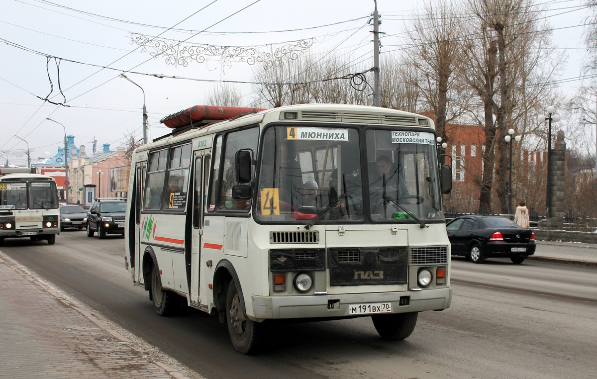 Томская область, ПАЗ-32054 № М 191 ВХ 70