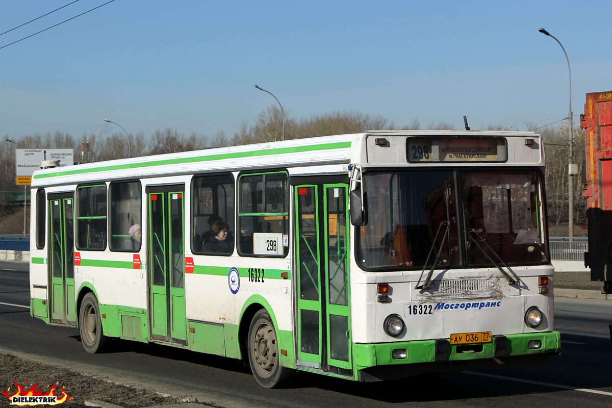 Moskau, LiAZ-5256.25 Nr. 16322