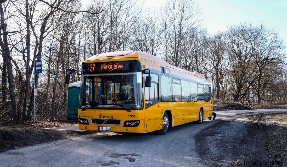 Эстония, Volvo 7700 Hybrid № 2272