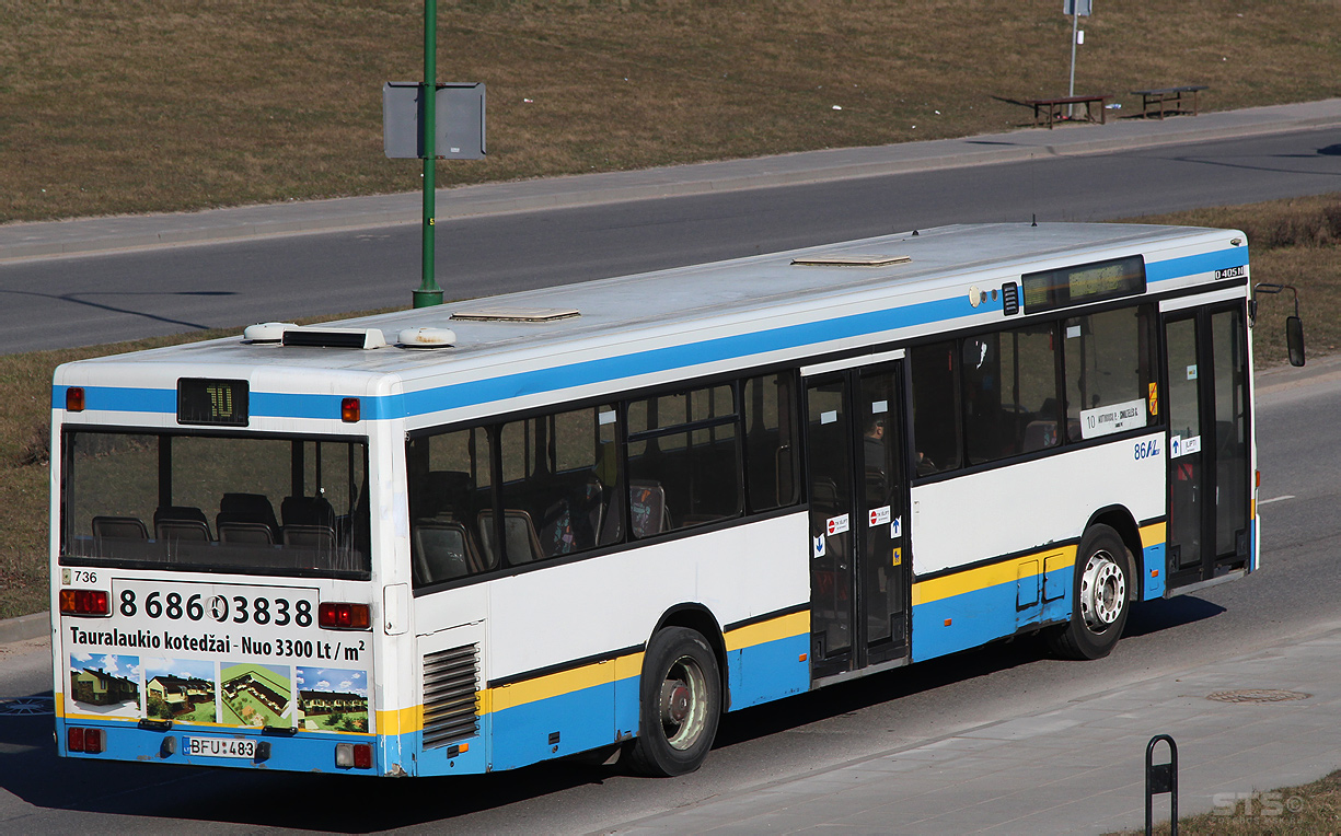 Литва, Mercedes-Benz O405N № 86