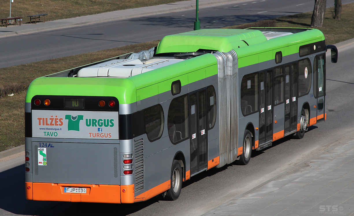 Литва, Mercedes-Benz O530G Irvine Citaro G CNG № 124