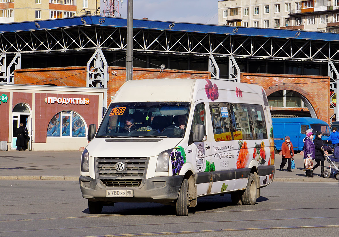 Санкт-Петербург, БТД-2219 (Volkswagen Crafter) № В 780 ХХ 98