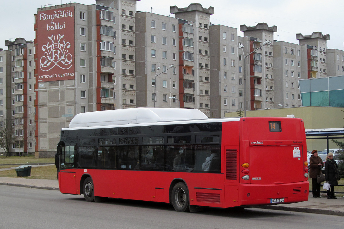 Литва, Castrosua CS.40 City Versus GNC 12 № 822