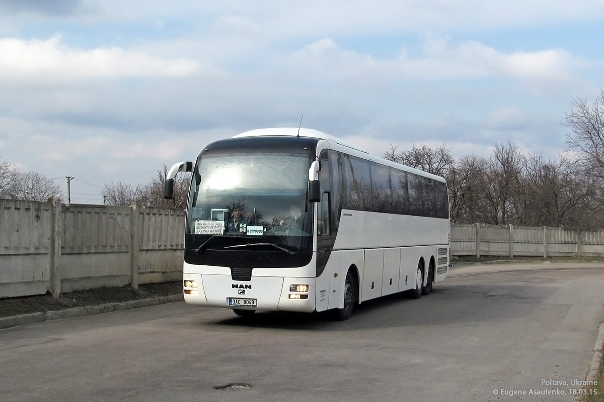 Чехия, MAN R08 Lion's Coach L RHC444 L № 3AC 8049