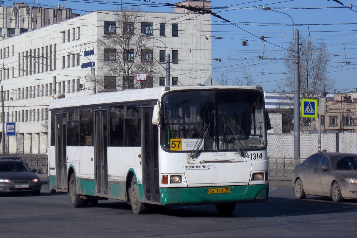 Санкт-Петербург, ЛиАЗ-5256.25 № 1314