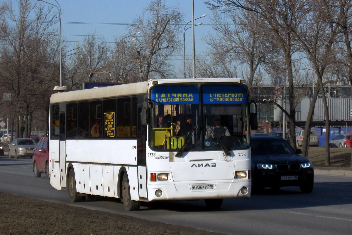 Ленинградская область, ЛиАЗ-5256.61 № 3728