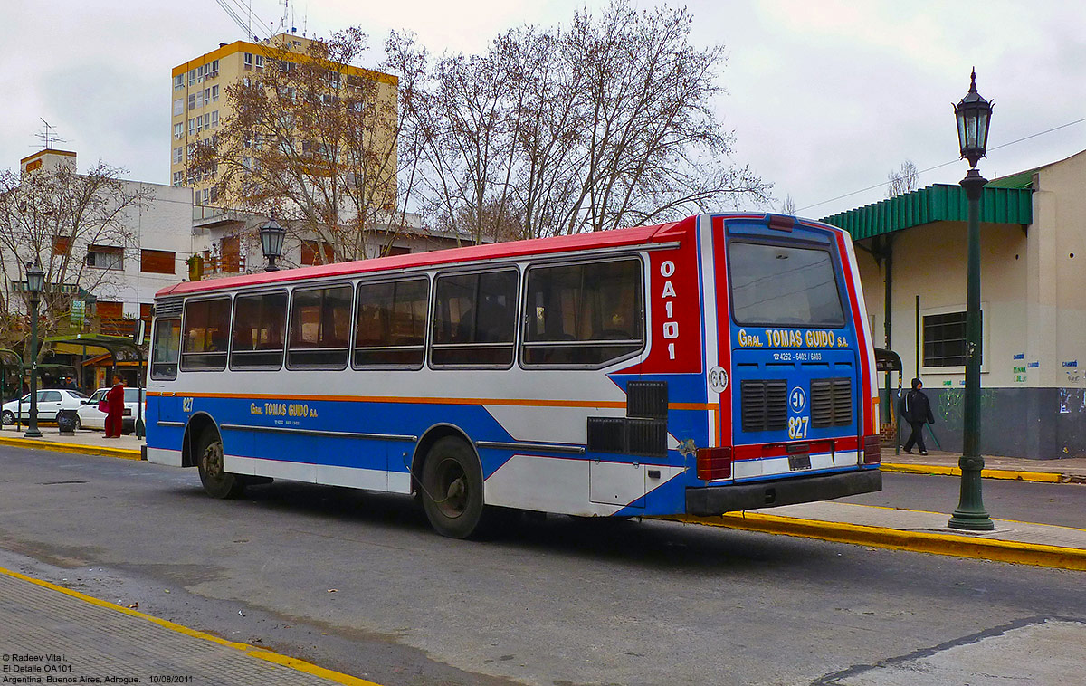Аргентина, El Detalle OA101 2G № 827