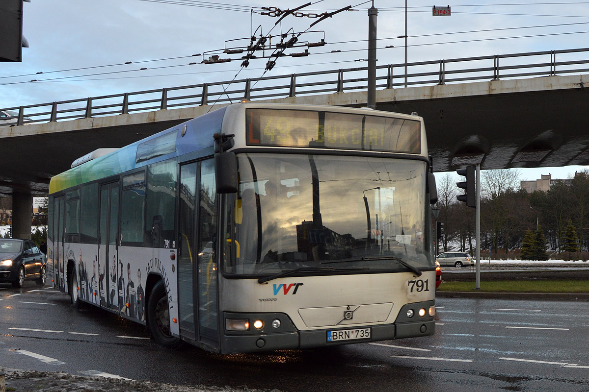 Литва, Volvo 7700 № 791