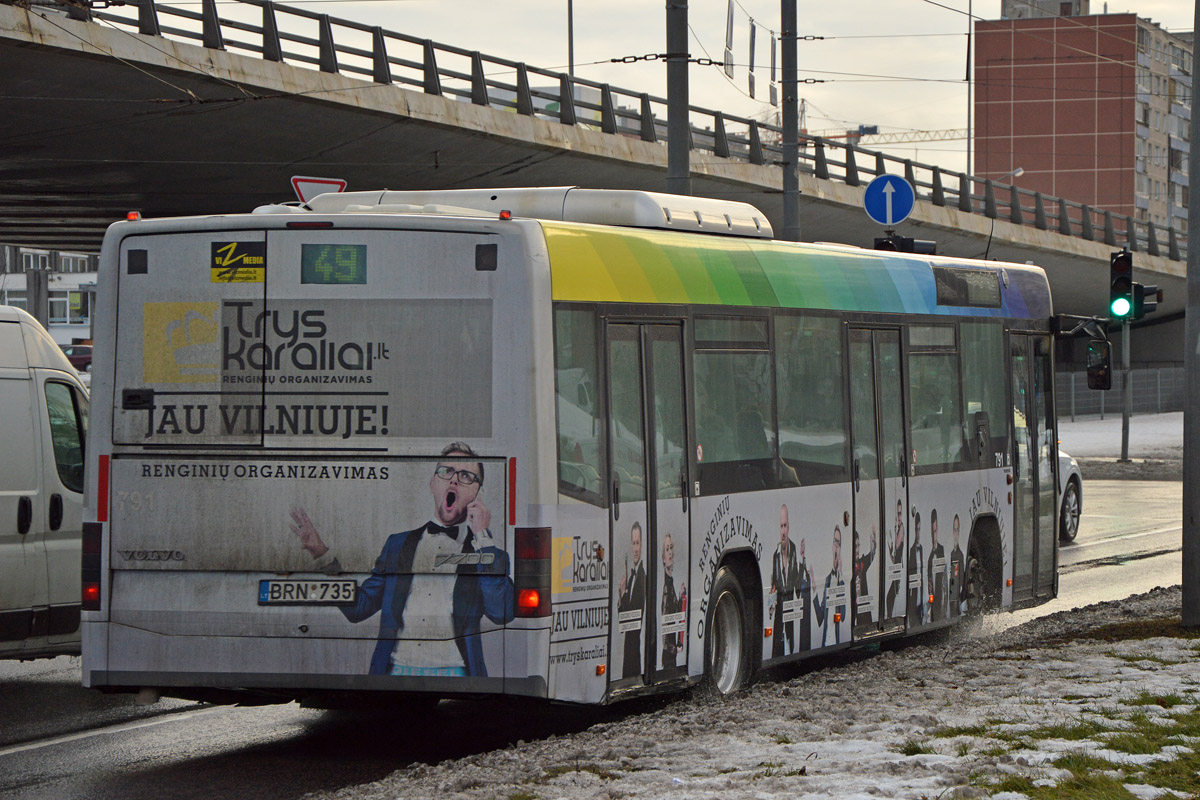 Литва, Volvo 7700 № 791