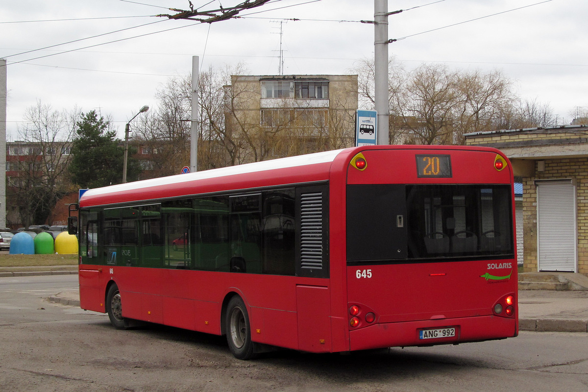 Литва, Solaris Urbino II 12 № 645