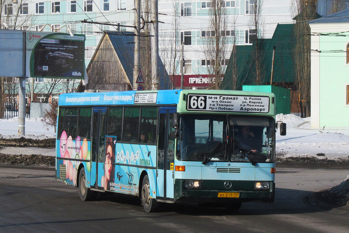 Penza region, Mercedes-Benz O405 č. АХ 219 58