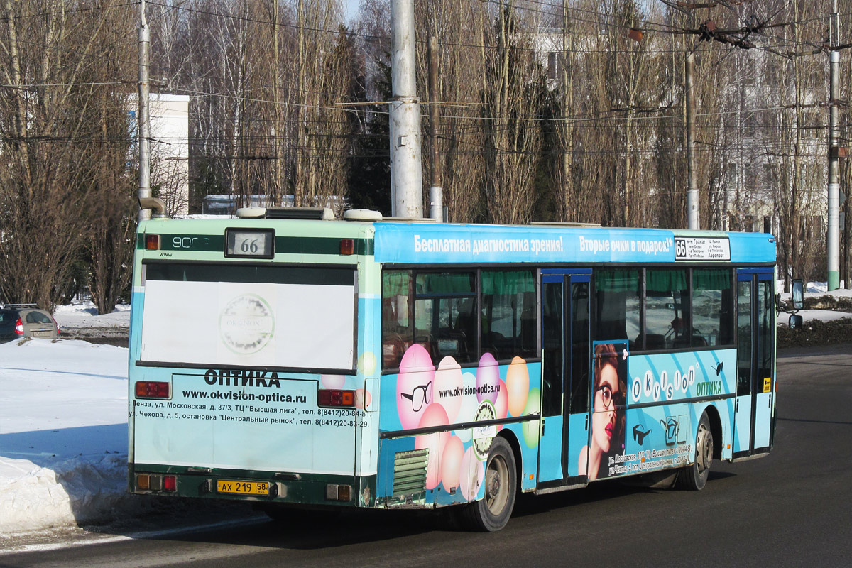 Penza region, Mercedes-Benz O405 Nr. АХ 219 58