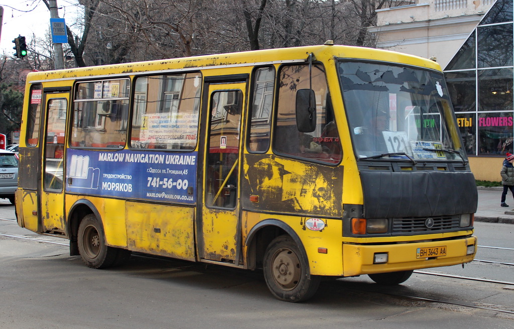 Одесская область, БАЗ-А079.04 "Эталон" № BH 3643 AA