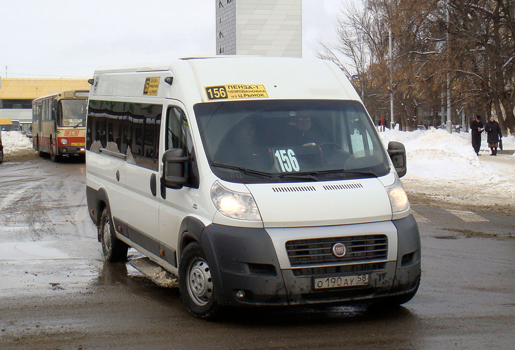 Пензенская область, Нижегородец-FST613 (FIAT Ducato) № О 190 АУ 58