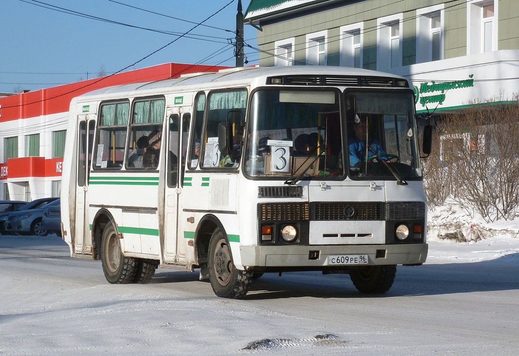 Свердловская область, ПАЗ-32054 № С 609 РЕ 96