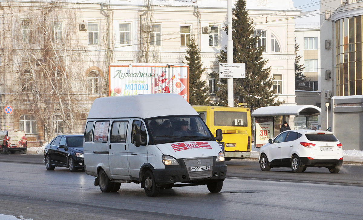 Омская область, ГАЗ-322132 (XTH, X96) № Т 990 МС 55