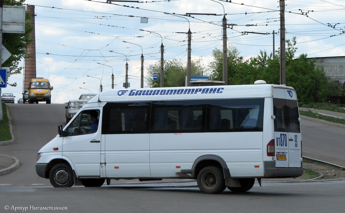 Башкортостан, Самотлор-НН-323760 (MB Sprinter 413CDI) № ВТ 870 02