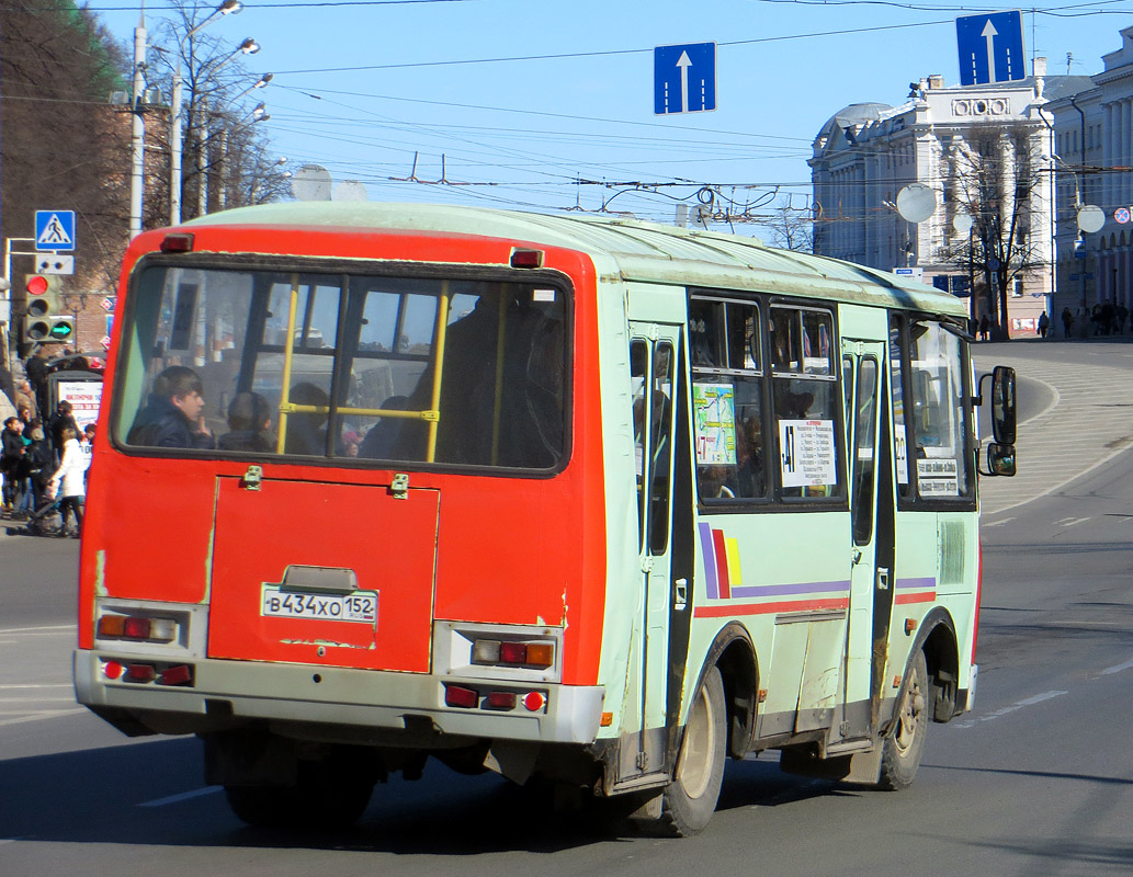 Нижегородская область, ПАЗ-32054 № В 434 ХО 152