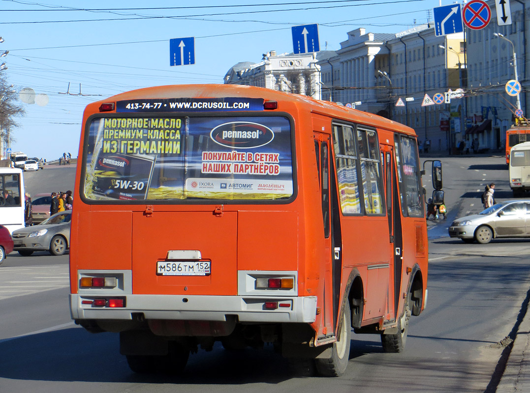 Ніжагародская вобласць, ПАЗ-32054 № М 586 ТМ 152