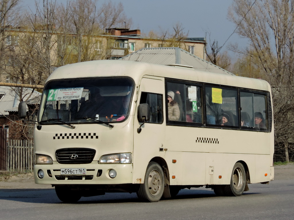 Ростовская область, Hyundai County SWB C08 (РЗГА) № М 596 СТ 161