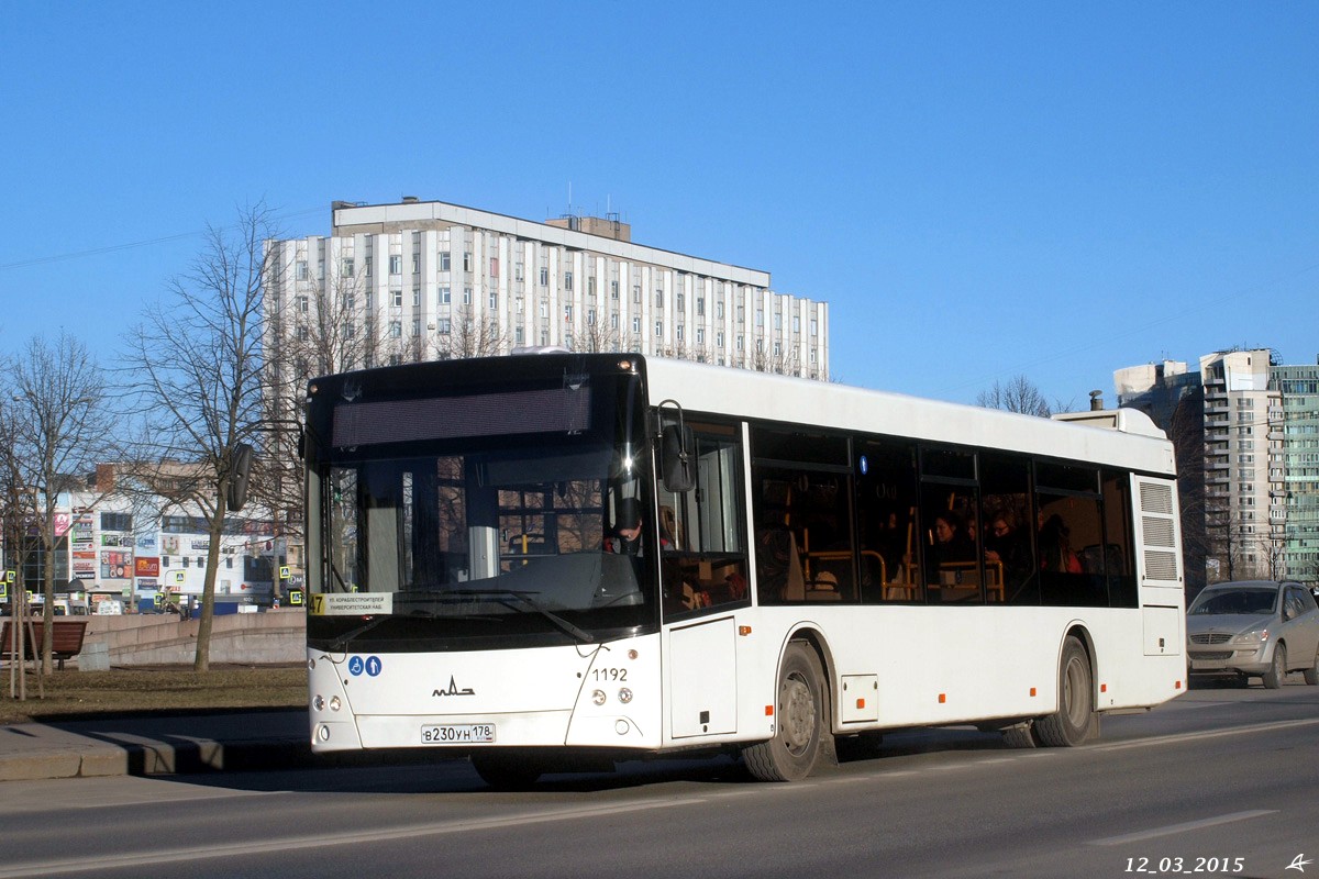 Санкт-Петербург, МАЗ-203.085 № n192