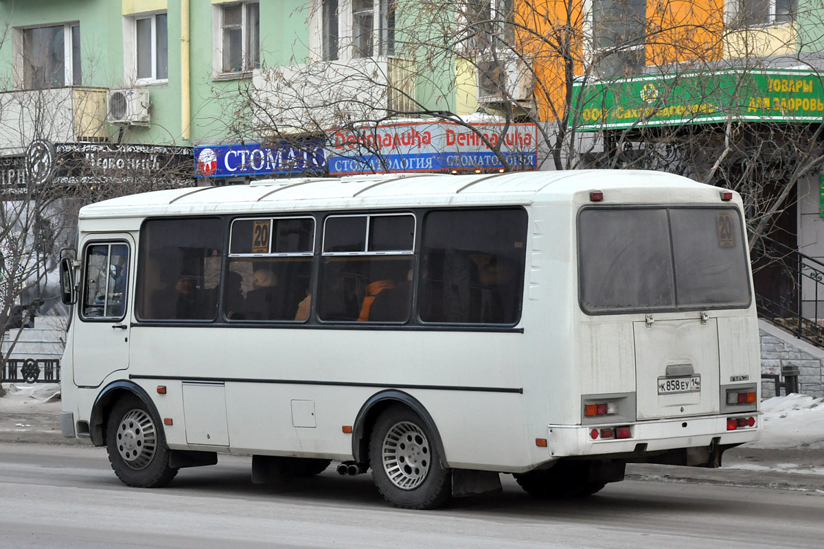 Саха (Якутия), ПАЗ-32054 № К 858 ЕУ 14