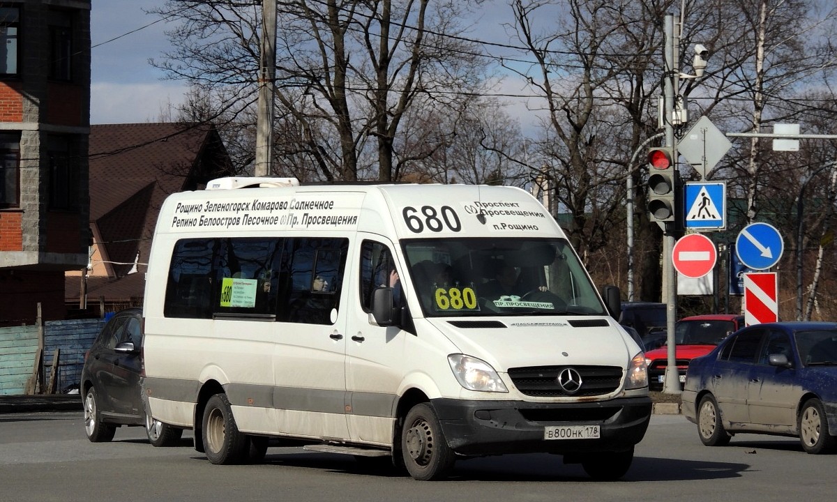 Санкт-Петербург, Луидор-22360C (MB Sprinter) № В 800 НК 178