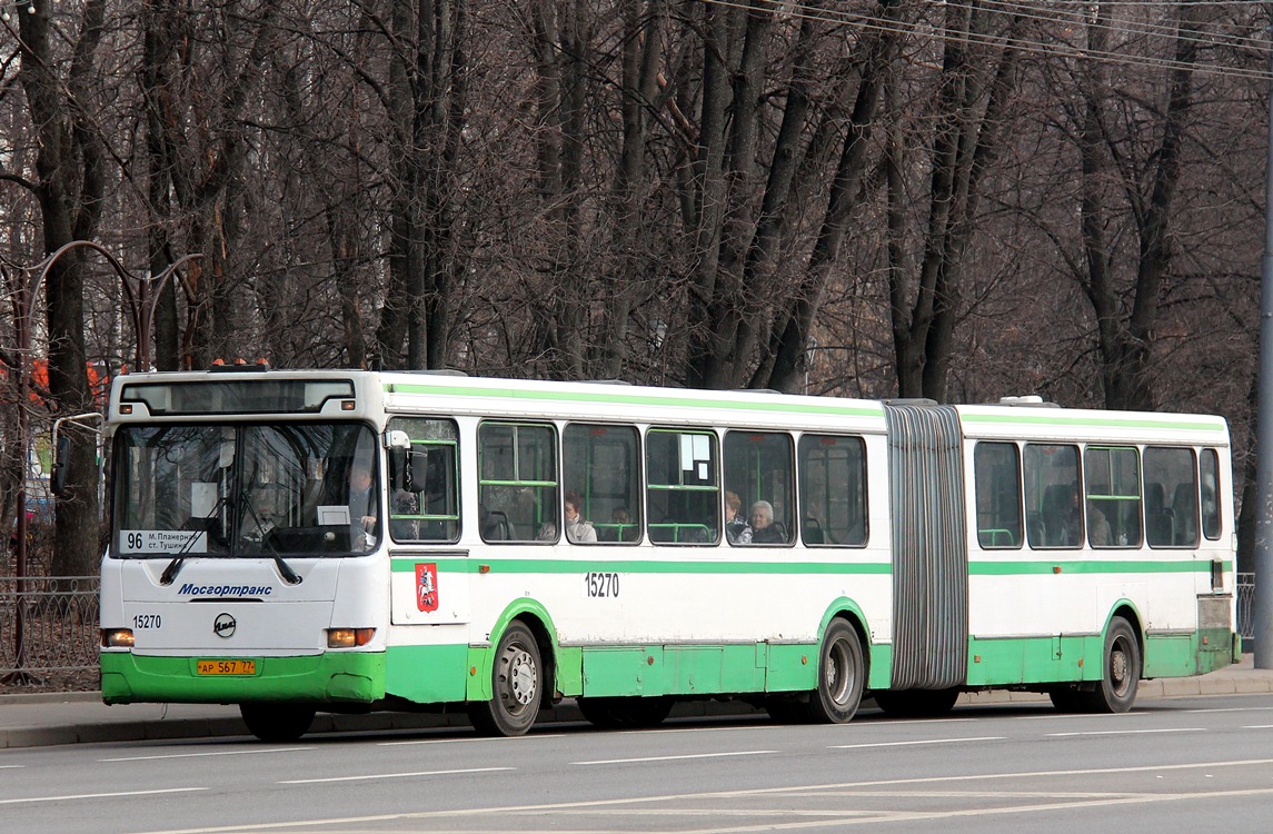 Москва, ЛиАЗ-6212.01 № 15270