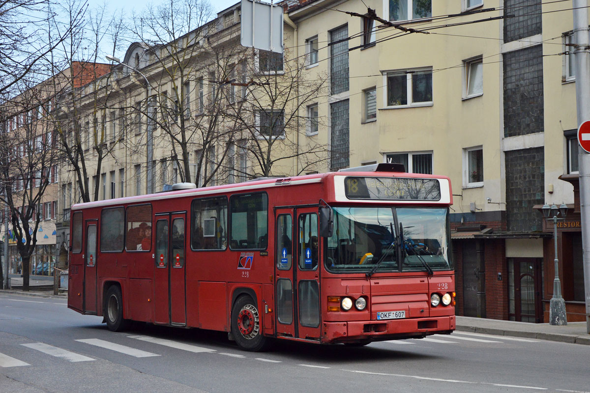 Литва, Scania CN113CLB № 228