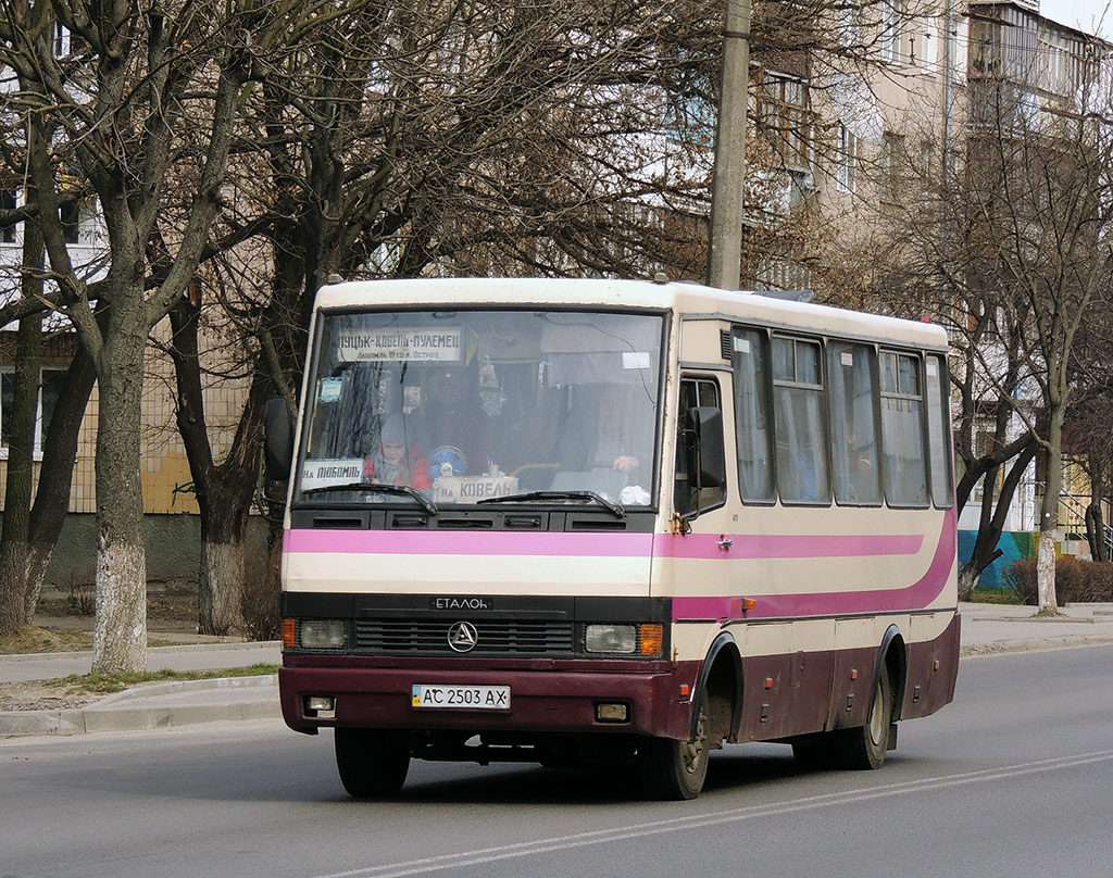 Волынская область, БАЗ-А079.23 "Мальва" № AC 2503 AX