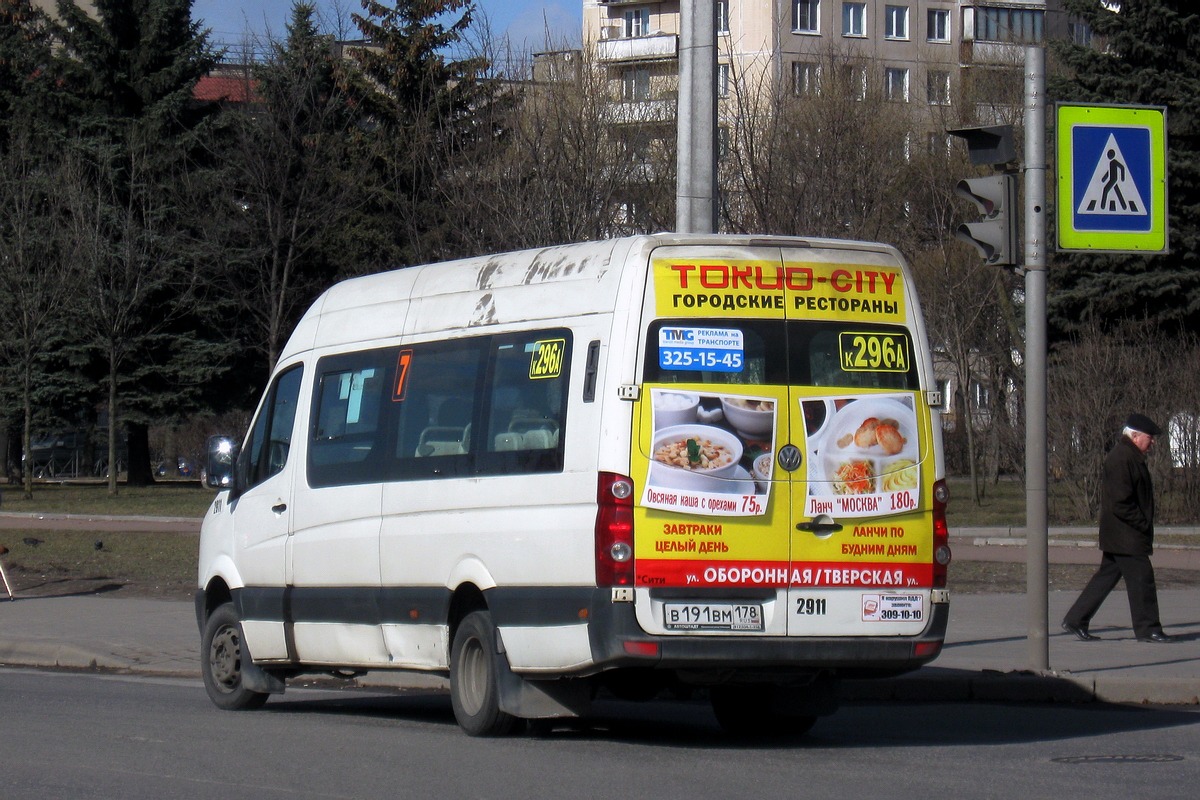 Санкт-Петербург, БТД-2219 (Volkswagen Crafter) № 2911