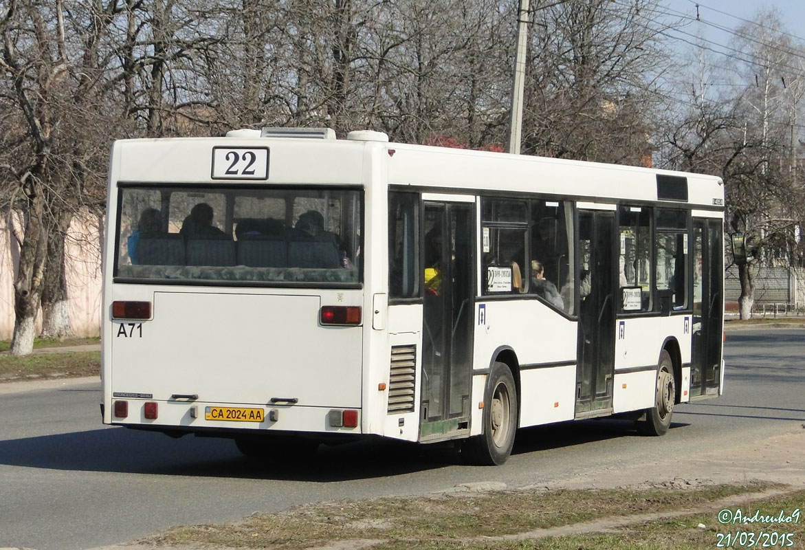 Черкасская область, Mercedes-Benz O405N2 № А71