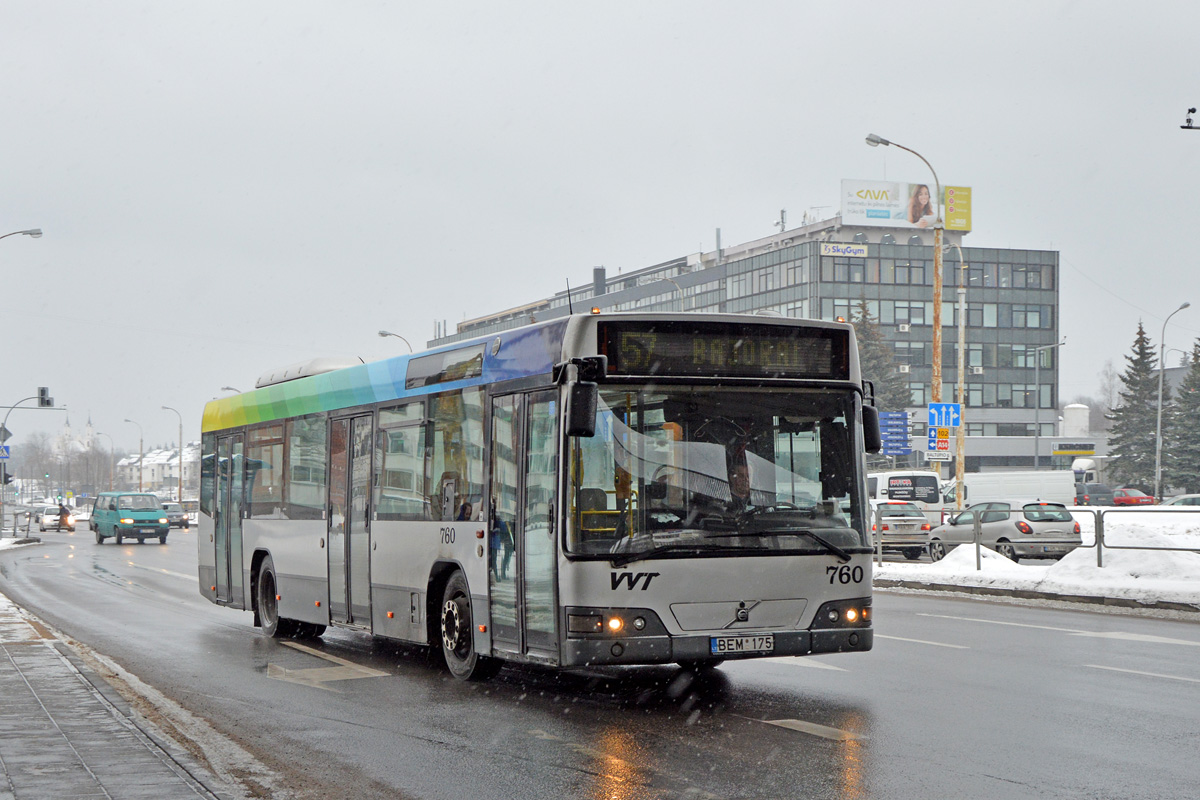 Литва, Volvo 7700 № 760