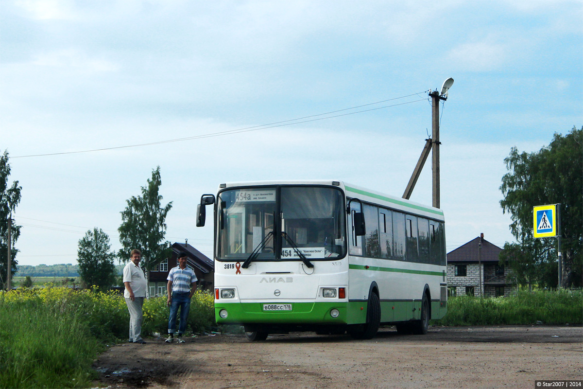 Санкт-Петербург, ЛиАЗ-5293.60 № 3819