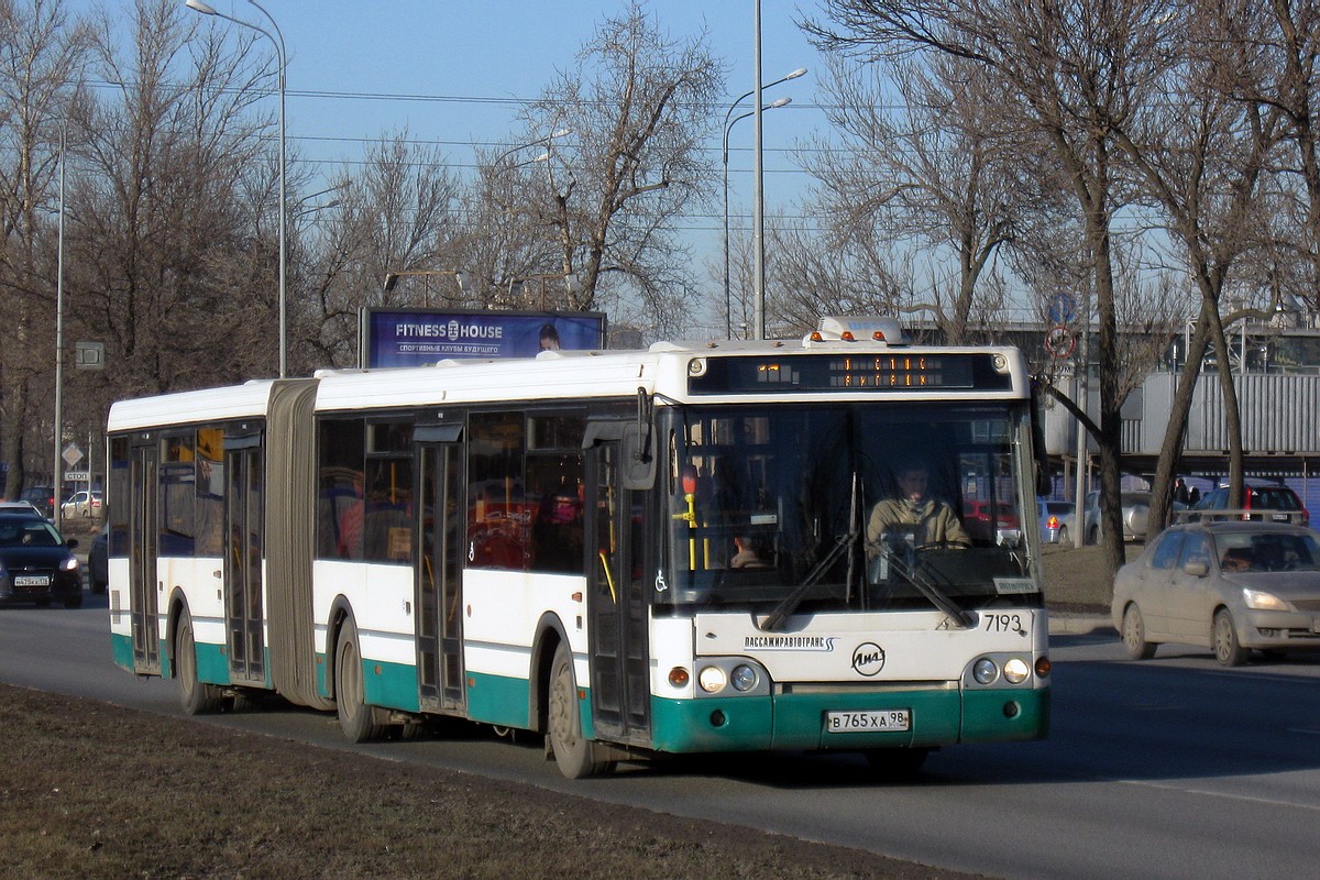 Санкт-Петербург, ЛиАЗ-6213.20 № 7193