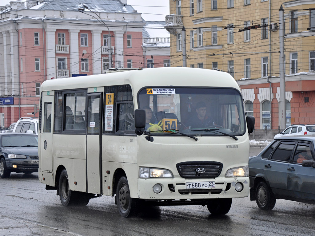 Алтайский край, Hyundai County SWB C08 (РЗГА) № Т 688 УО 22