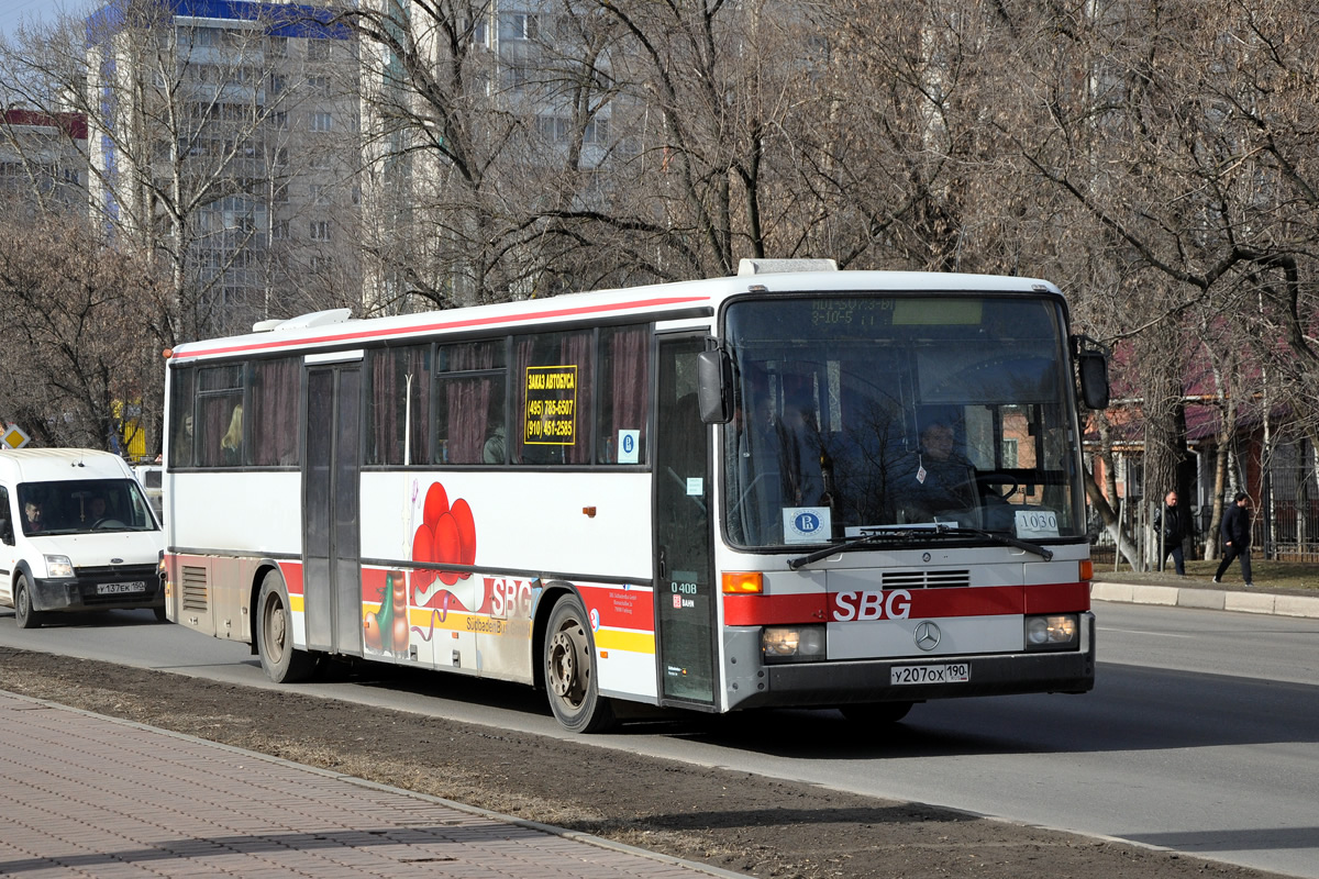 Москва, Mercedes-Benz O408 № У 207 ОХ 190