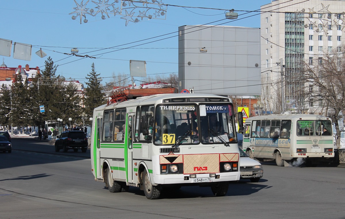 Томская область, ПАЗ-32054 № Е 548 УТ 70