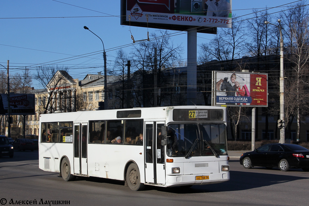 Voronezh region, MAN 791 SL202 Nr. АО 768 36