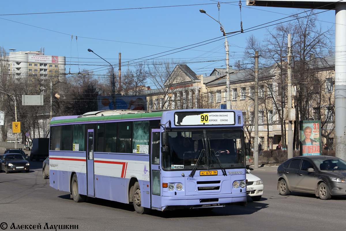 Voronezh region, Säffle System 2000 № АС 672 36