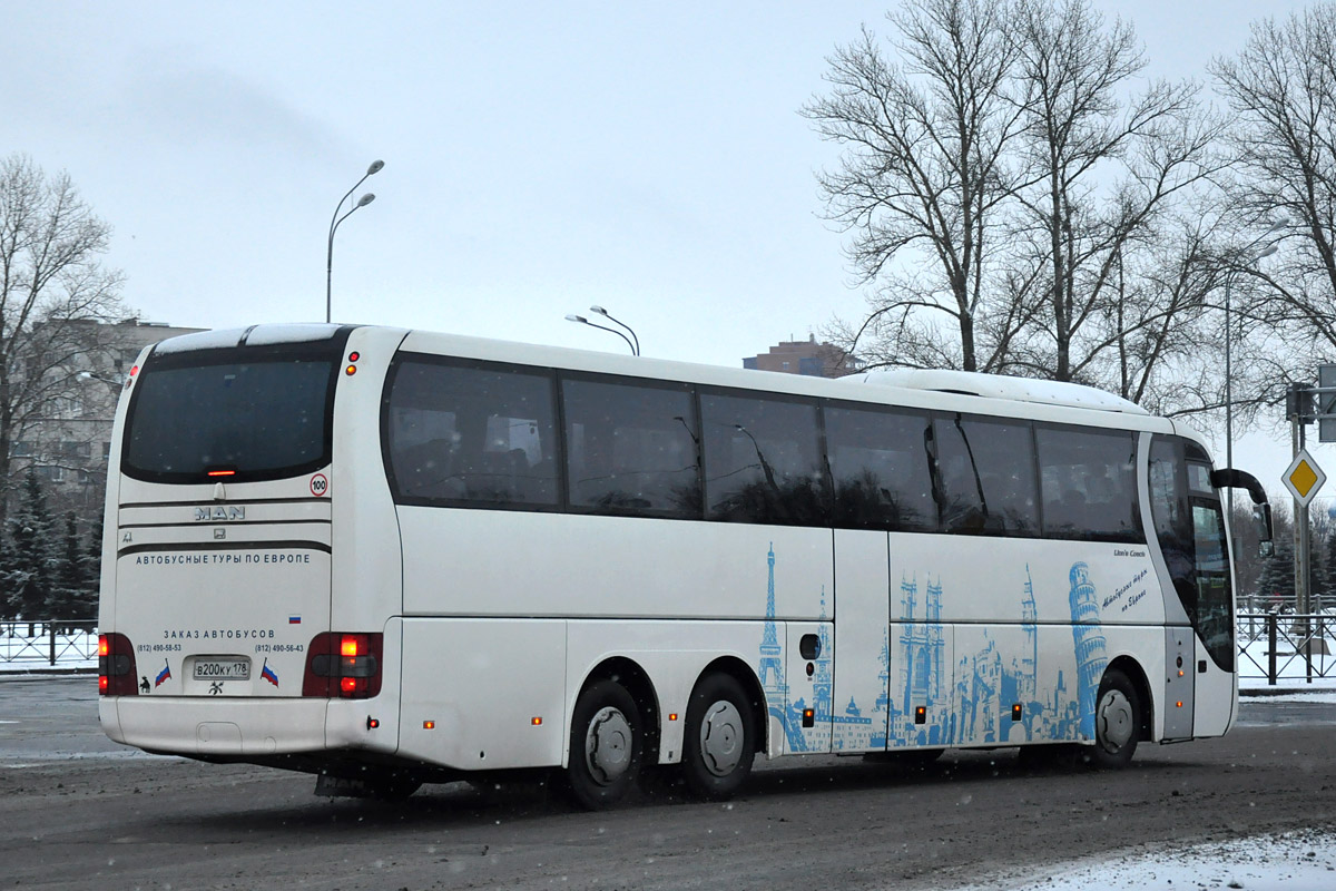 Санкт-Петербург, MAN R08 Lion's Coach L RHC444 L № В 200 КУ 178