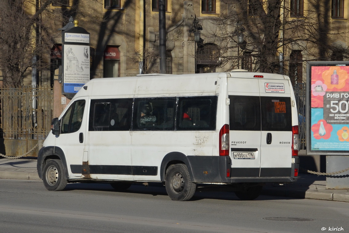 Sankt Petersburg, Nizhegorodets-2227SK (Peugeot Boxer) Nr Н 900 ОХ 178