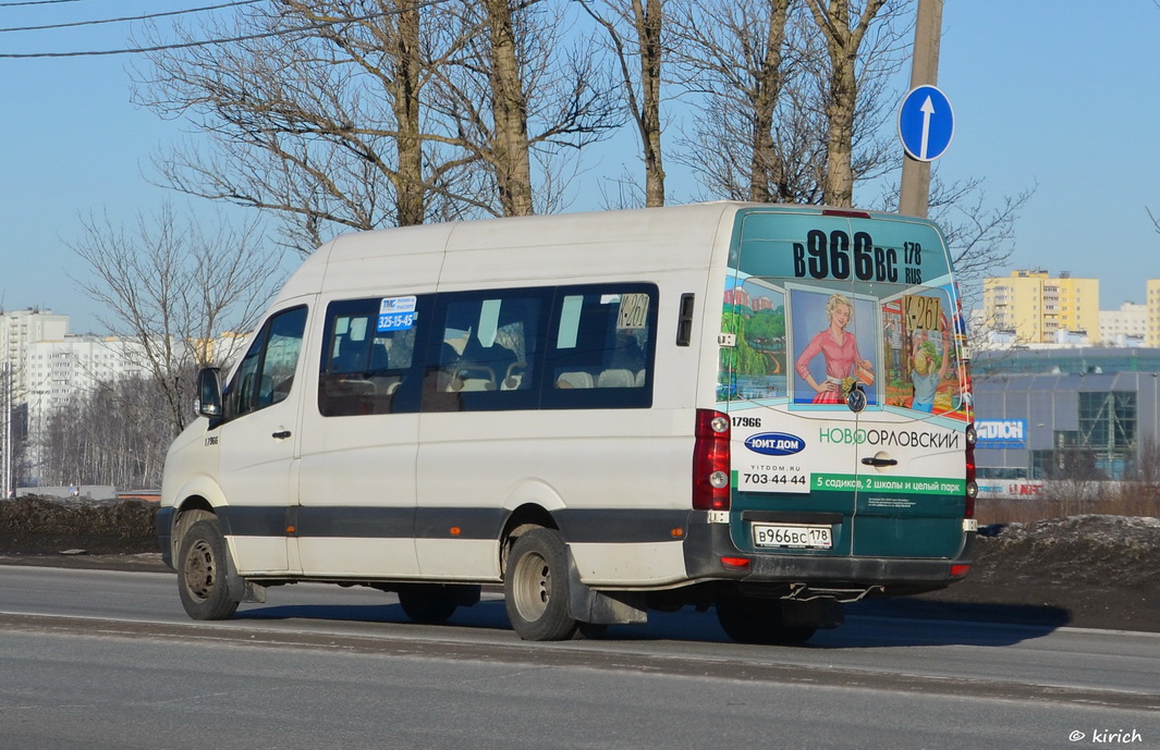 Санкт-Петербург, БТД-2219 (Volkswagen Crafter) № В 966 ВС 178