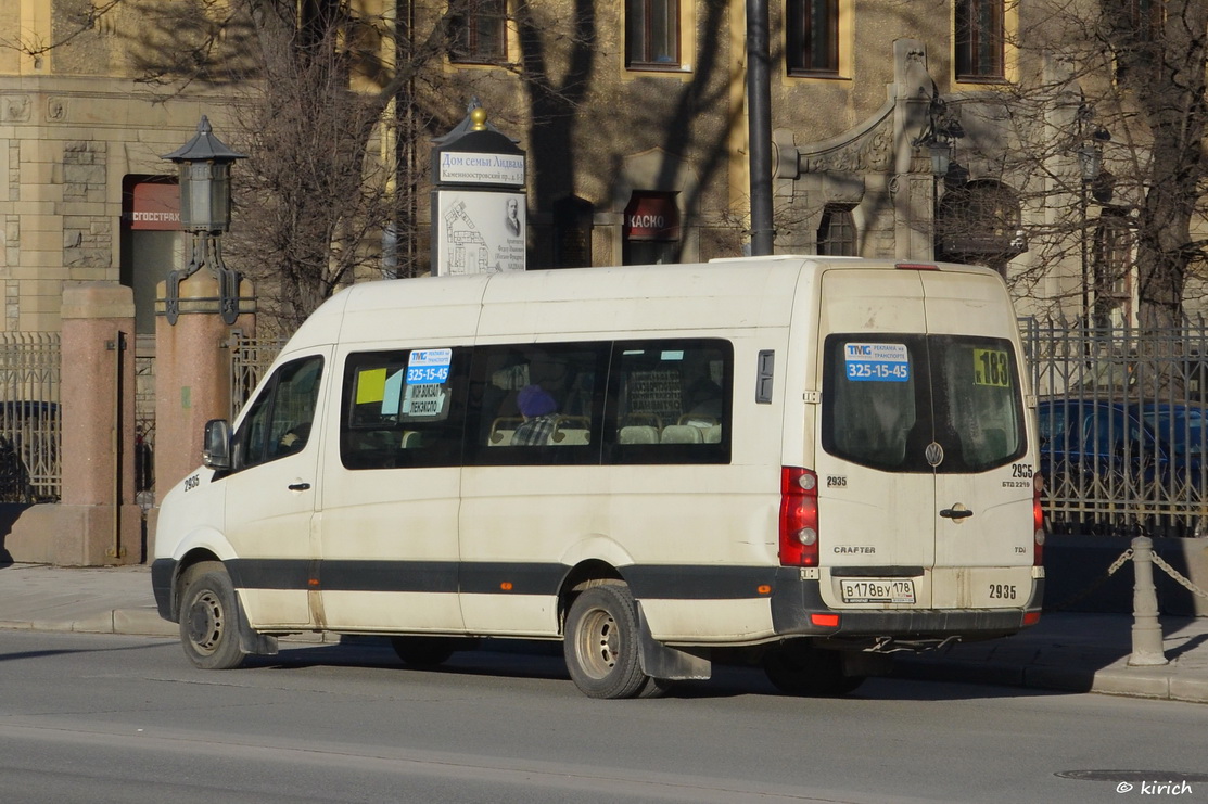 Санкт-Петербург, БТД-2219 (Volkswagen Crafter) № 2935