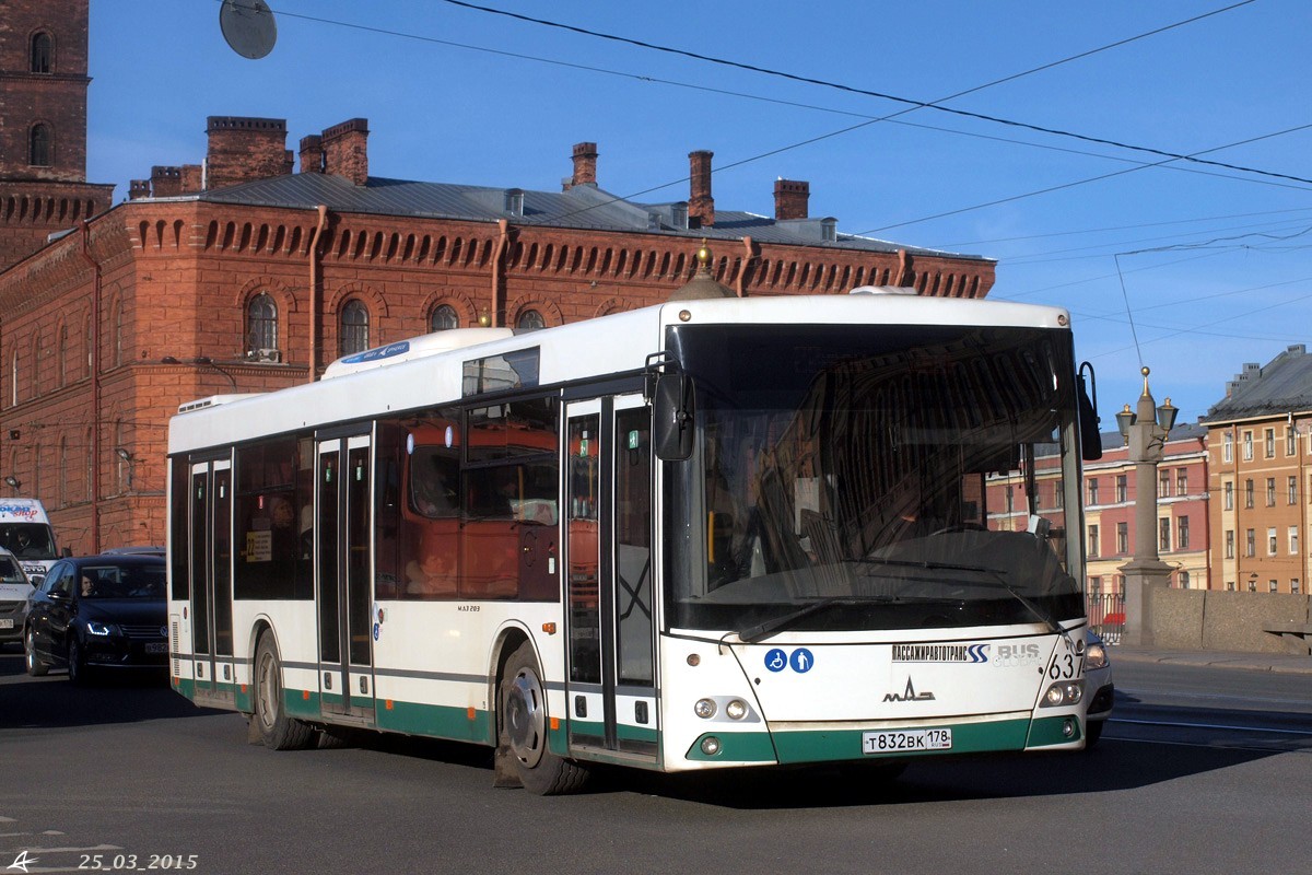 Санкт-Петербург, МАЗ-203.085 № 6374