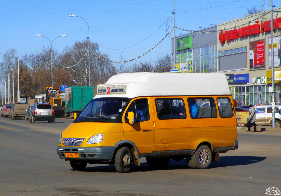 Нижегородская область, ГАЗ-322133 (XTH, X96) № АР 444 52